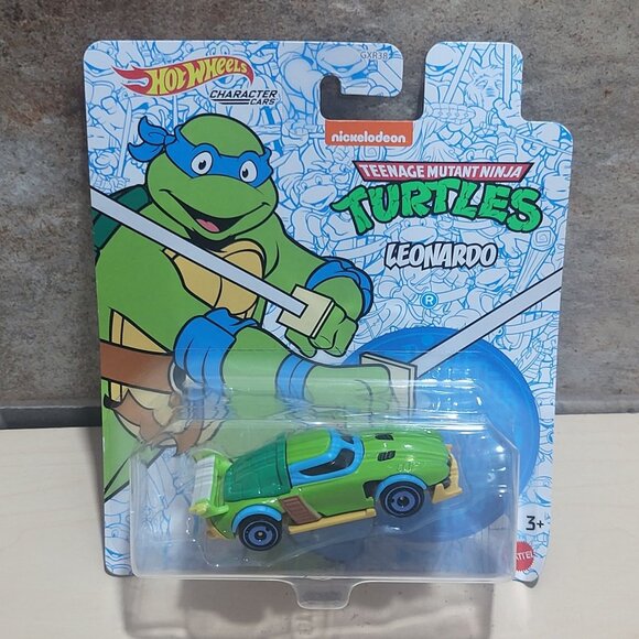 Hot Wheels Teenage Mutant Ninja Turtles Leonardo Character Car 2020 - Picture 1 of 9